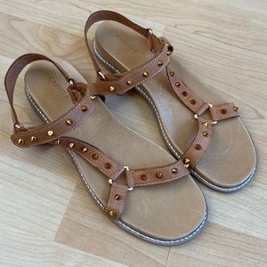 Carvela studded sandals